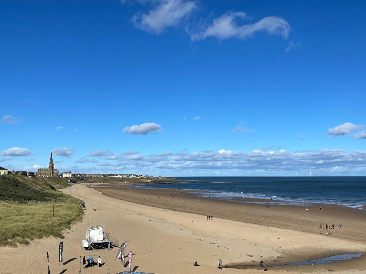 The Beach Front Apartment, Amazing Frontline Sea Views Tynemouth Exterior foto